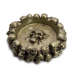 Пепельница Черепа символизирует защиту от внезапной смерти d-10см ХРУПКОЕ