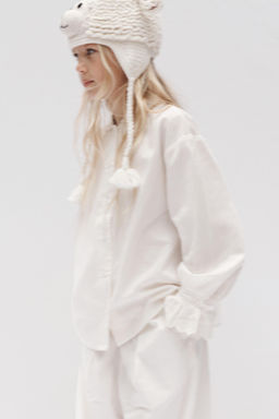 LIMITED EDITION EMBROIDERED PYJAMA SHIRT - Zara фото 2