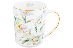 Кружка 360 мл 12*8,5*10,5 см Корнелия NEW BONE CHINA - Elan gallery фото 4