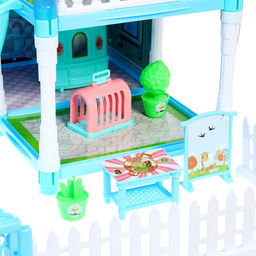 Дом для кукол «Зимний дворец» с куклой, питомцами и аксессуарами