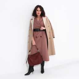 Сумка-мешок на молнии, цвет бордовый - Simaland фото 8