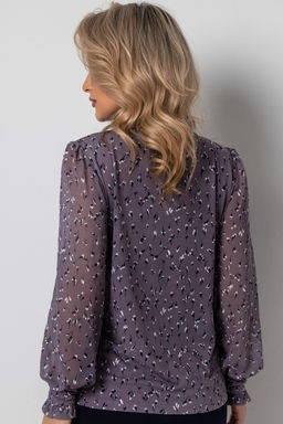 Блузка женская 7053/30/Серо-сиреневый