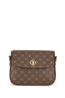 Женская коричневая сумка через плечо Неожиданная скидка в корзине - U.s. polo assn фото 3