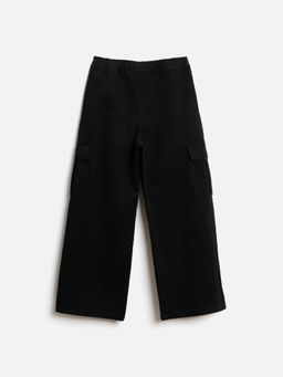 ACOOLA / Брюки детские для девочек Jordans_pn черный фото 2