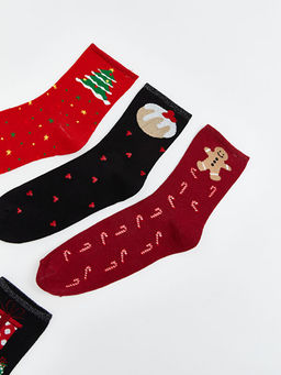 Y?lba?? Temal? Kad?n Soket ?orap 5li