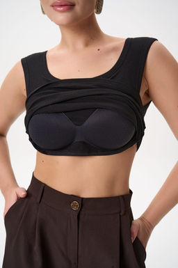 Топ Адри (чёрный) - Эльза фото 5