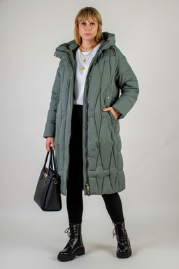 Зимняя куртка удлиненная, арт.28117