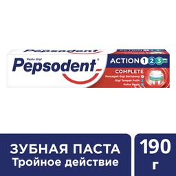 Pepsodent Зубная паста ACTION 123 (Тройное действие), 190 гр