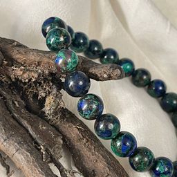 Браслет из Азурмалахита 18,5 см