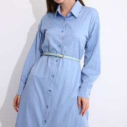 Ремень женский, ширина 1,3 см, винт, пряжка метал, цвет мята - Simaland фото 3