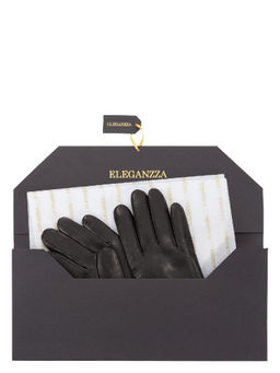 Перчатки мужские ш+каш. TOUCH F-IS3149 black - Eleganzza фото 7