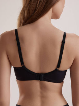 CONTE SECRET GARDEN TB6241 Бюстгальтер с мягкой треугольной чашкой черный - Conte elegant фото 2