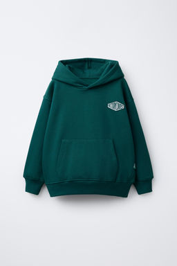 HOODIE AND JOGGER TROUSERS SET WITH PATCH - Zara фото 2