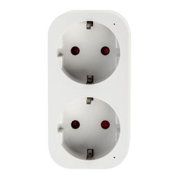 USH-A102 2G/WF WHITE Умный сетевой разветвитель Wi-Fi, 2 гнезда.16A. До 3680Вт. Голосовое управление+приложение UnielSmart. TM Uniel