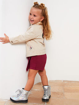 Beli Lastikli Basic K?z Bebek ?ort Etek