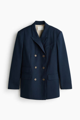Americana oversize de doble botonadura