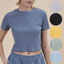 DFTY6933 Футболка (модельтоп) женская - Pelican фото 2