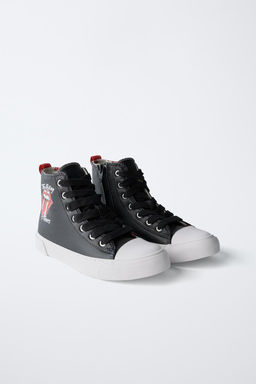 ROLLING STONES  HIGH-TOP SNEAKERS - Zara фото 2