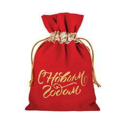 Сладкий новогодний подарок Кашпо