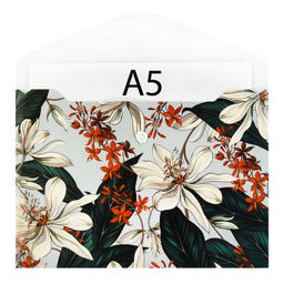 Цена за 2 шт.Папка для школьных тетрадей пластиковая Феникс+, арт. 69021/ 12 ТРОПИЧЕСКИЕ ЦВЕТЫ