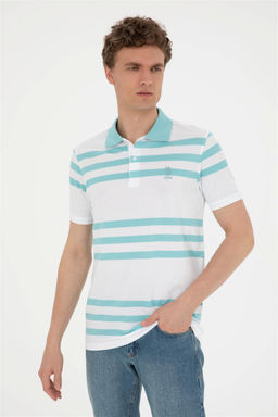 U. S. Polo Assn / Мужская мятная футболка - U.s. polo assn фото 3