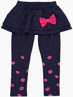 Бриджи (лосины) UD 6118 т.синий - Mini maxi фото 5