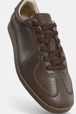 LEATHER TRAINERS - Zara фото 2