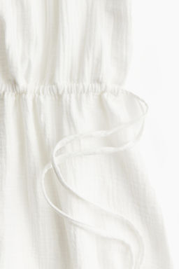 Vestido de algodon con cordon de ajuste - H&m фото 7