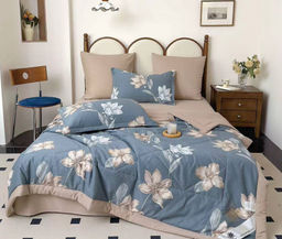 Одеяло Boris E-Shine Мако-Сатин с простыней и наволочками ODBORMS008 Евро