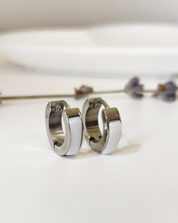 Серьги с керамикой