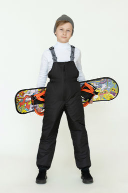 Полукомбинезон детский черный