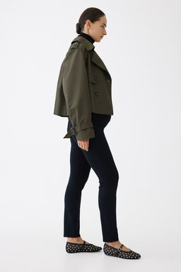 MAMA Pantalon de vestir de punto - H&m фото 4