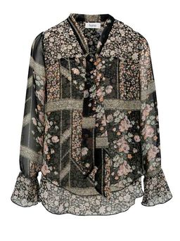 Блузка, черно-пестрая - Heine фото 2