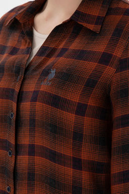 Рубашка с длинным рукавом женской плитки 1 бесплатно для 1 зоны в рубашках - U.s. polo assn фото 7