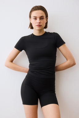 Camiseta sport seamless con SoftMove Slim Fit - H&m фото 3