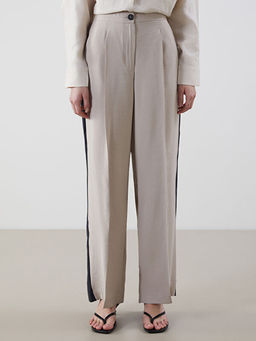 Loose Fit Geni? Pa?a Kad?n Pantolon