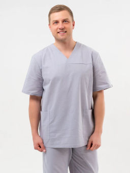 Костюм мужской Хлопок Серый М-22КМ MODAMICA