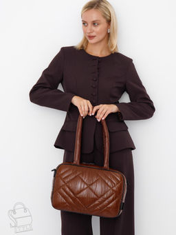 Сумка женская 5149L brown Velina Fabbiano-Safenta фото 7