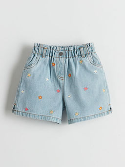 Beli Lastikli Nak??l? K?z ?ocuk Jean ?ort