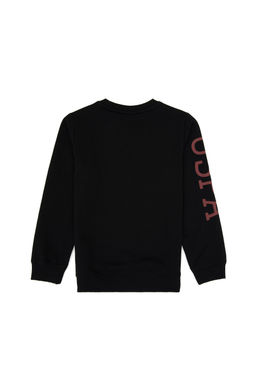 Erkek _ocuk Siyah Basic Bisiklet Yaka Sweatshirt Sepette S_rpriz _ndirim - U.s. polo assn фото 2