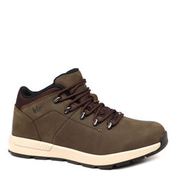 Мужские высокие кроссовки LEE COOPER Артикул 3873094, темный хаки