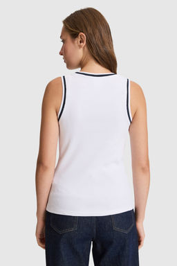 Kad_n Beyaz Bisiklet Yaka Ti__rt - U.s. polo assn фото 5