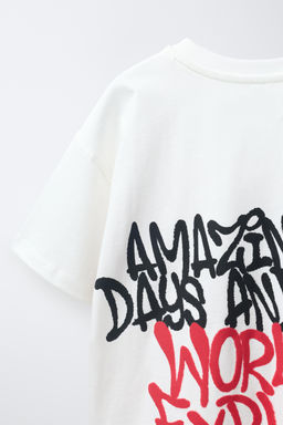 CAMISETA ESTAMPADO URBAN / Blanco