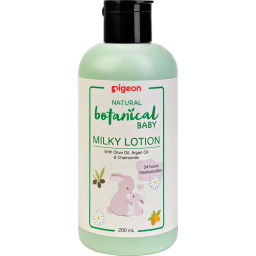 PIGEON Молочко для тела Natural Botanical Baby Milky Lotion 200мл