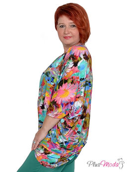 Туника Модель №1283 размеры 44-84 - Plusmoda фото 3