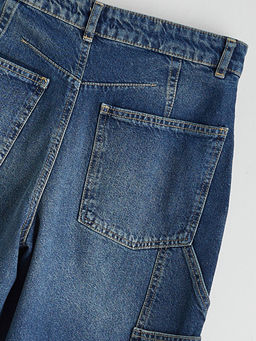 Barrel Fit Kad?n Jean Pantolon