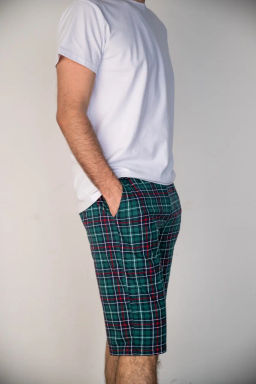 Домашние мужские шорты БР 105 Зеленый - T.C.T фото 6