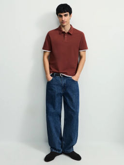 Футболка поло с констрастными вставками / Zarina  фото 2