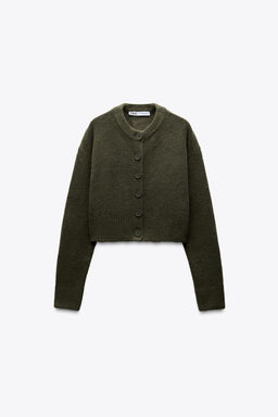 CARDIGAN WITH SLITS - Zara фото 5