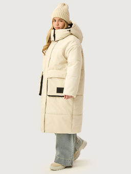 Пальто 6з5026 сливочный